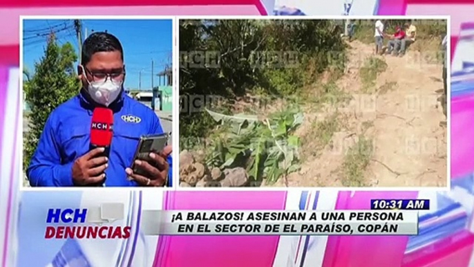 ¡De varios balazos matan a hombre en El Paraíso, Copán!