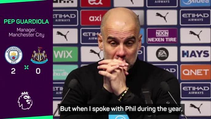 'What happened to Phil is completely normal' - Pep defends Foden after Newcastle stunner