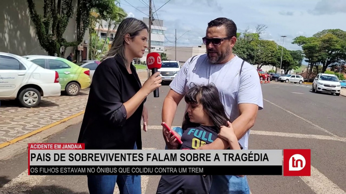 Pais de sobreviventes de acidente com trem falam da tragédia