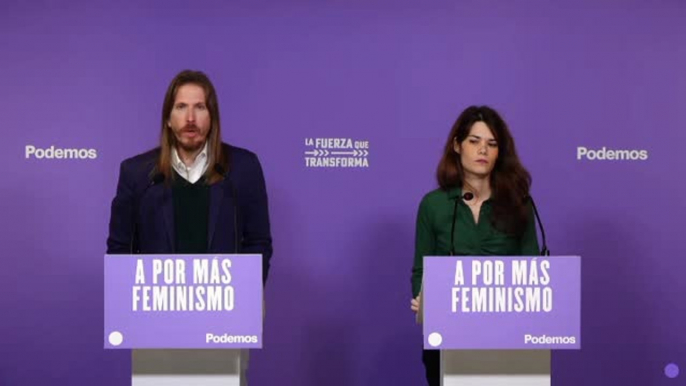 Podemos supedita su apoyo a Díaz a un acuerdo "basado en unas primarias abiertas, transparentes y abiertas a la ciudadanía"