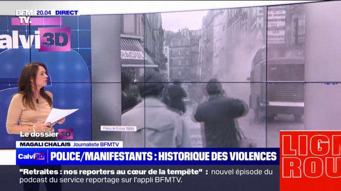 Violences dans les manifestations: retour sur l'histoire des contestations en France