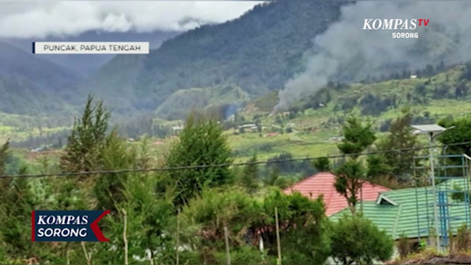 KKB Bakar Kantor Distrik dan Rumah Guru di Puncak