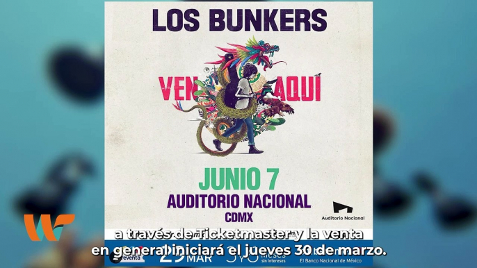 Los Bunkers anuncian fecha en la CDMX, Siddhartha y Christian Nodal llegarán al Foro Sol y más || Wipy TV