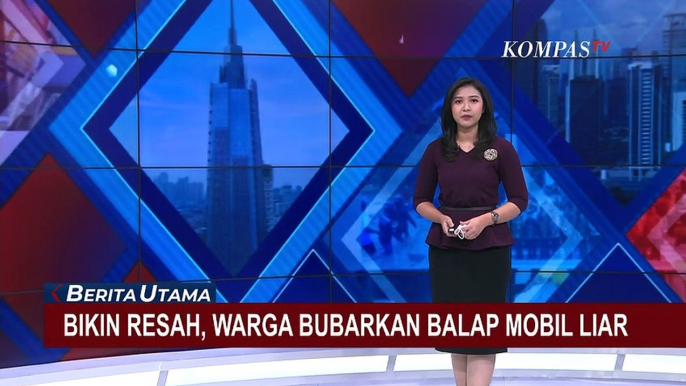 Gunakan Batu dan Kayu, Warga Tanjung Duren Bubarkan Aksi Balap Mobil Liar!