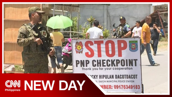 Authorities beef up security in Negros Oriental