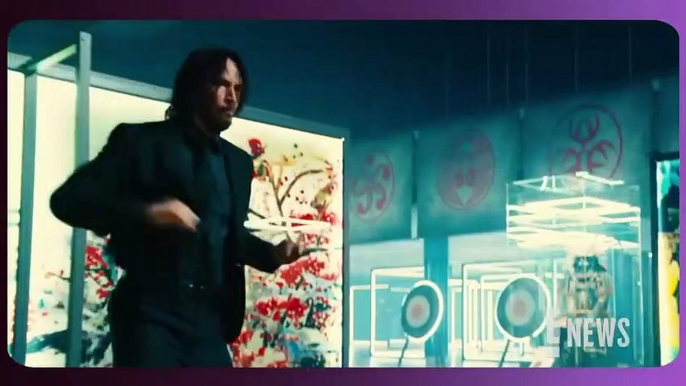 Keanu Reeves Details John Wick Training & Laurence Fishburne Reunion _ E! News