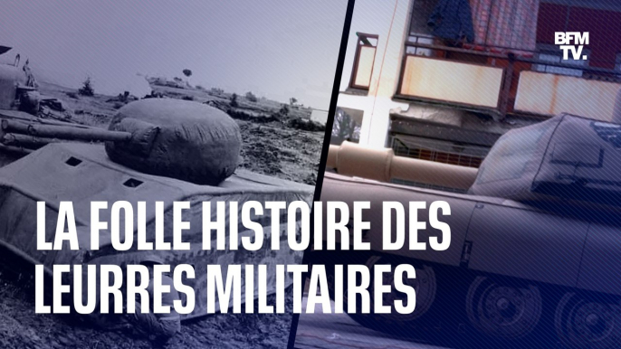 Guerre en Ukraine: la très vieille histoire des leurres militaires gonflables