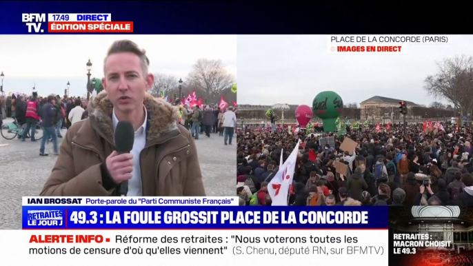 Ian Brossat (PCF): "Ma conviction, c'est qu'on ira vers un référendum qui est le seul moyen de sortir par le haut de cette affaire"