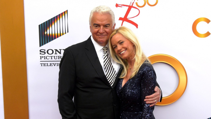 John O'Hurley and Lisa Mesloh "The Young and the Restless" 50th Anniversary Celebration Red Carpet