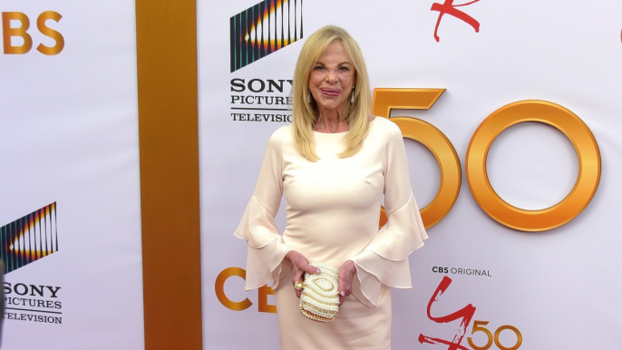 Roberta Leighton "The Young and the Restless" 50th Anniversary Celebration Red Carpet