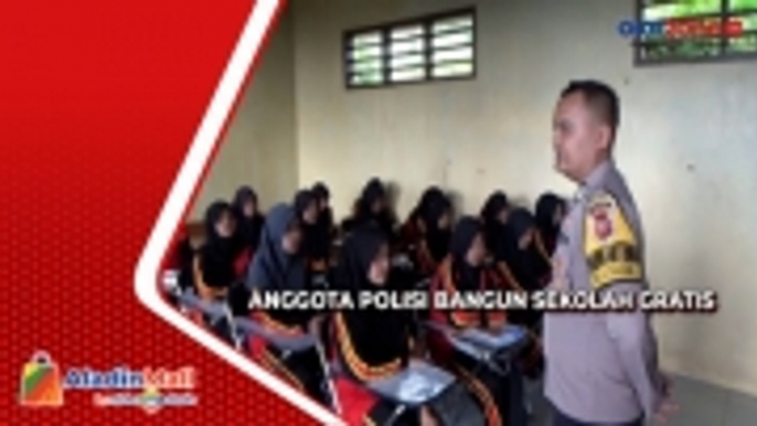 Sisihkan Gaji 15 Tahun, Anggota Polisi di Sukabumi Bangun Sekolah Gratis untuk Anak Miskin