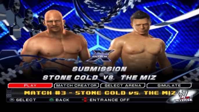 WWE SmackDown vs. Raw 2011 Stone Cold vs The Miz