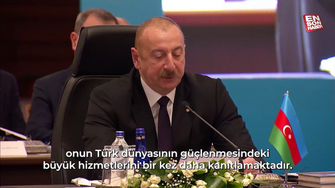 Türk Devletleri Teşkilatı üyeleri Cumhurbaşkanı Erdoğan'a şükranlarını iletti