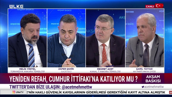 Akşam Baskısı - Mehmet Acet | Melik Yiğitel | Zafer Şahin | Şamil Tayyar | 17 Mart 2023