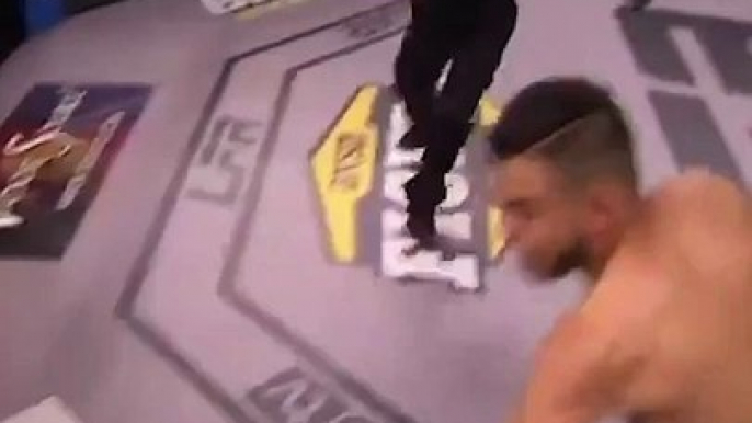 Break Elbow knock-out in One championship match