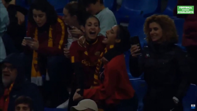 AS Roma vs Barcelona Highlights - UEFA Women's Champions League 22_23 QF 1st Leg - Football Match Highlights