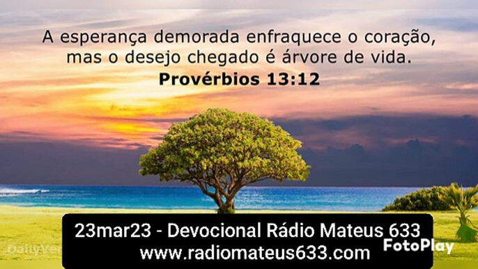 23mar23 - Devocional Rádio Mateus 633