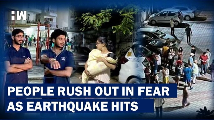 People Rush Out Of Homes After Earthquake Hits Delhi| Afghanistan Pakistan| North East India| Tremor