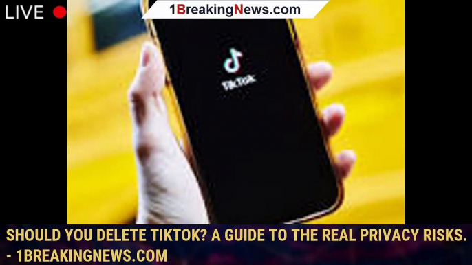 Should you delete TikTok? A guide to the real privacy risks. - 1breakingnews.com