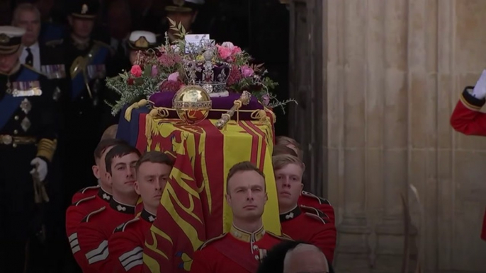 Queen Elizabeth II’s pallbearers awarded Royal Victorian Medal for service during funeral