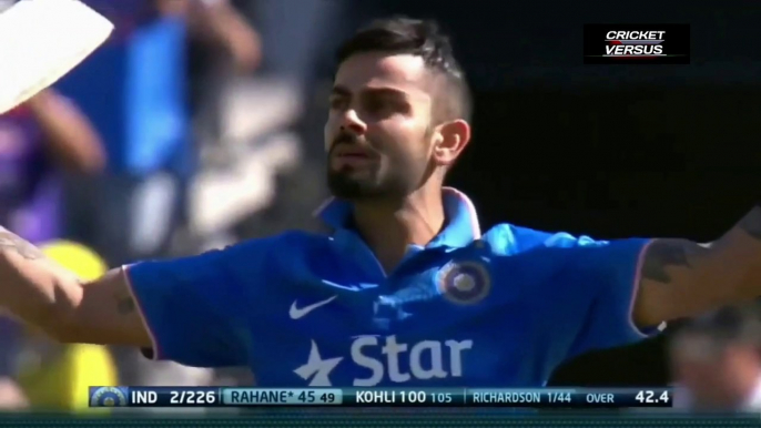 Virat Kohli Fantastic Century  : Virat Kohli Batting Highlights: Virat Kohli Century Highlights: India vs Australia