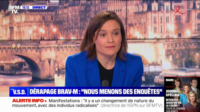 Agnès Thibault-Lecuivre, cheffe de l'IGPN: "Les sanctions prononcées jettent l'opprobre sur l'ensemble des autres services de police"