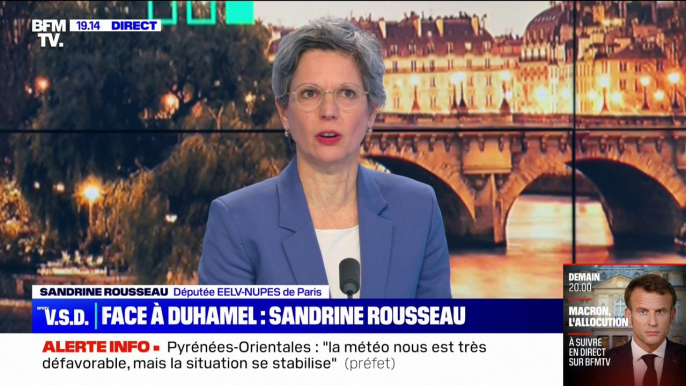 1er-Mai: Sandrine Rousseau (EELV-Nupes) appelle les Français à "faire masse contre la logique libérale et contre la réforme des retraites"