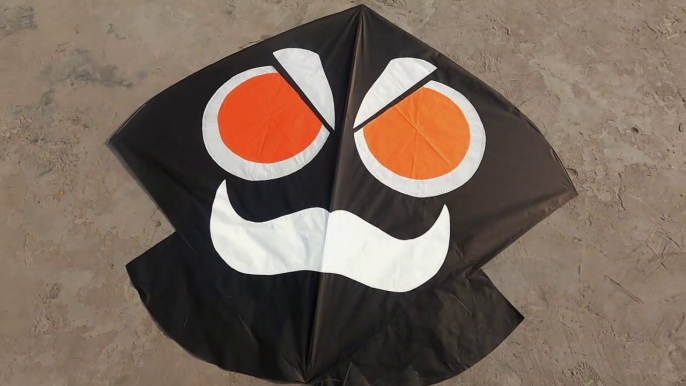 angry kite making at home