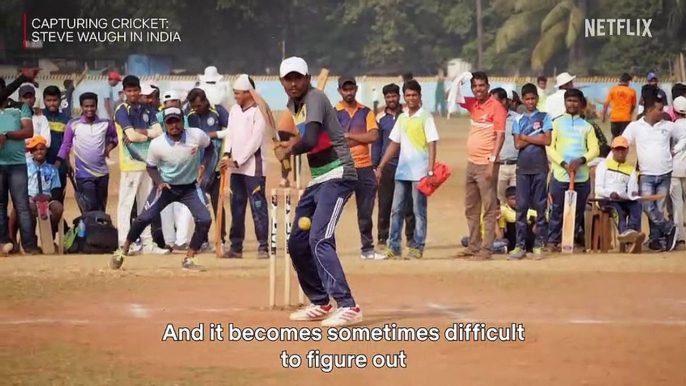 Where Did Sachin Tendulkar Learn Batting   Capturing Cricket Steve Waugh In India   Netflix India