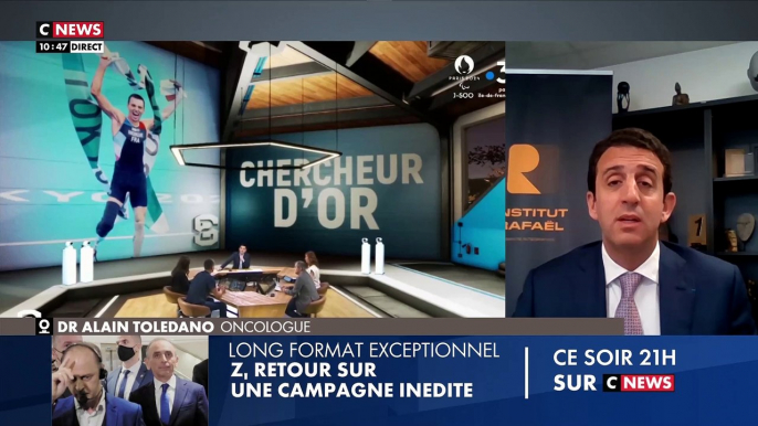 Récidive de cancer pour le journaliste de France 2 Matthieu Lartot: Les explications du Dr Alain Toledano ce matin dans "Morandini Live" sur CNews - Regardez