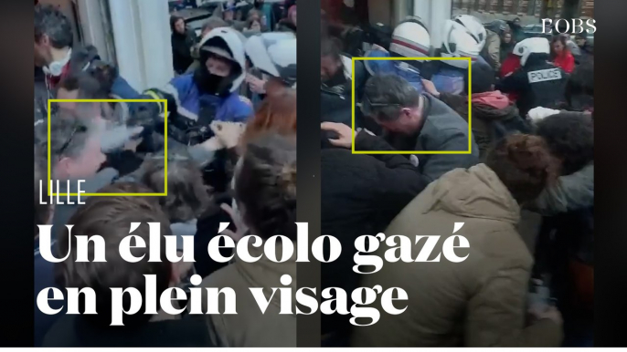 Violences policières : gazé à bout portant devant un bar, un élu écolo témoigne