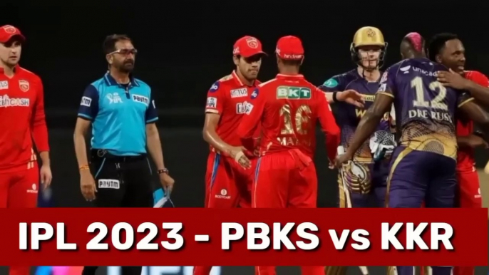 IPL 2023 - PBKS vs KKR Comparison _ Kolkata Knight Riders vs Punjab Kings Comparison _ PBKS vs KKR