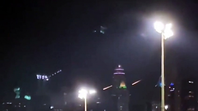 Meteor Falls Over Dubai