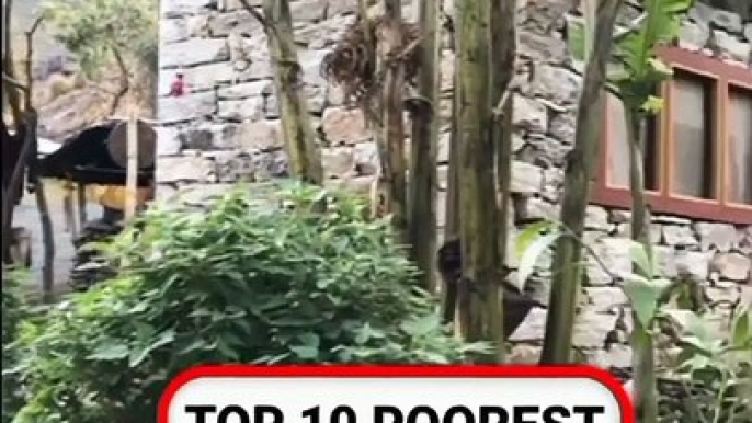 Top 10 Poorest countries in the World #shorts #topten #top10 #popular #trend #instagram #trending #follow #love #viral #like #instagood