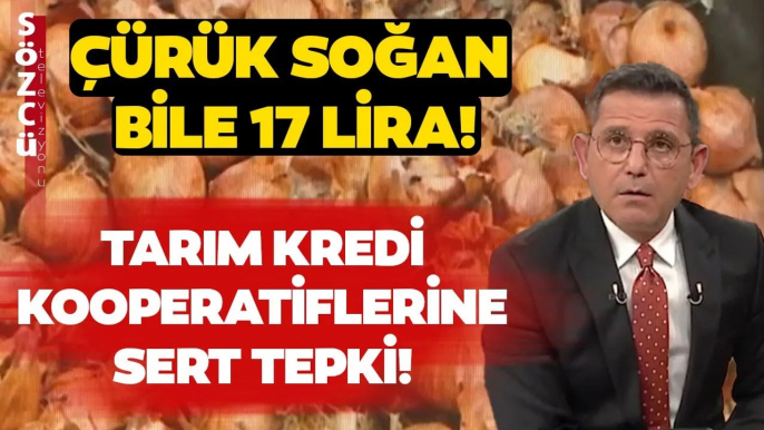 Fatih Portakal Çürük Soğan Satan Tarım Kredi Kooperatifleri'ne Canlı Yayında Çok Sinirlendi!