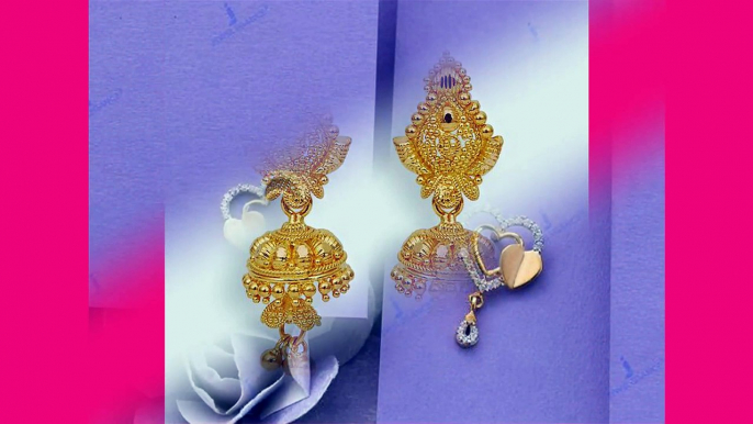 24k Gold Earrings Making Ideas  Latest Pure Gold Earrings Designs  Proof 24k Gold Jewellery Making