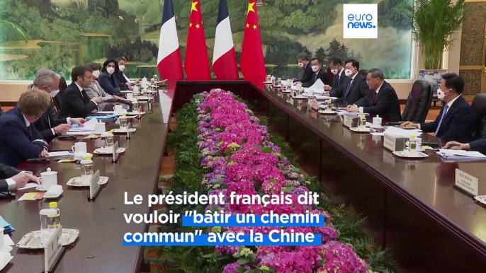 Ukraine : Macron et Xi prônent un dialogue de paix, rejettent le recours à l'arme nucléaire