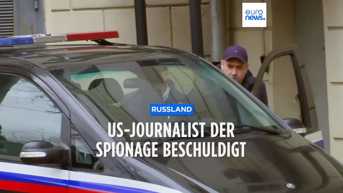 Russland: FSB wirft US-Journalist Evan Gershkovich Spionage vor