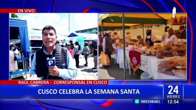 Semana Santa: Cusco celebra la festividad religiosa con diversas actividades