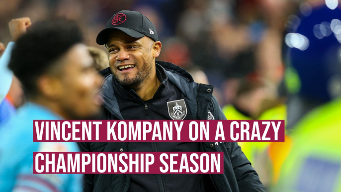 Vincent Kompany on a crazy Championship season