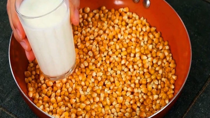 Batir las palomitas de maíz en la licuadora! ¿Cómo no descubrí esta receta antes?