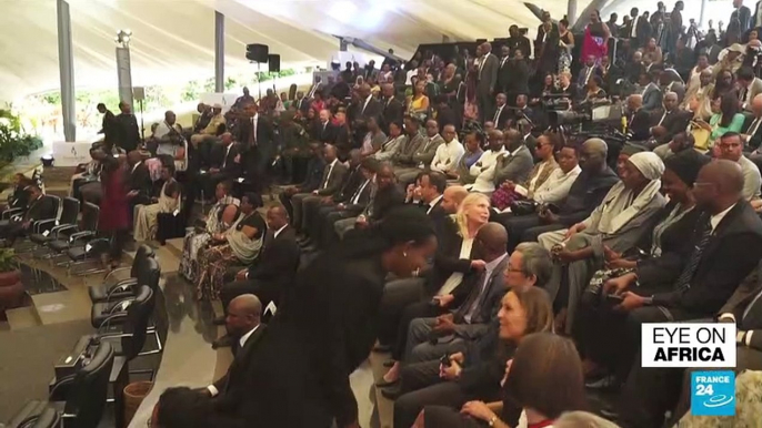 Ceremony in Kigali, 29 years after the Rwandan genocide