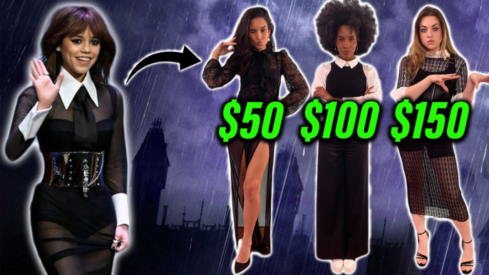 Recreating Jenna Ortega’s Outfits! 3 Different Budgets!