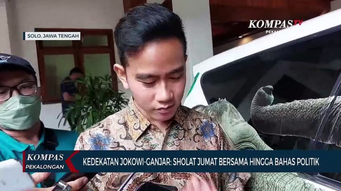 Gibran Buka Suara Tentang Kedekatan Jokowi dan Ganjar di Solo