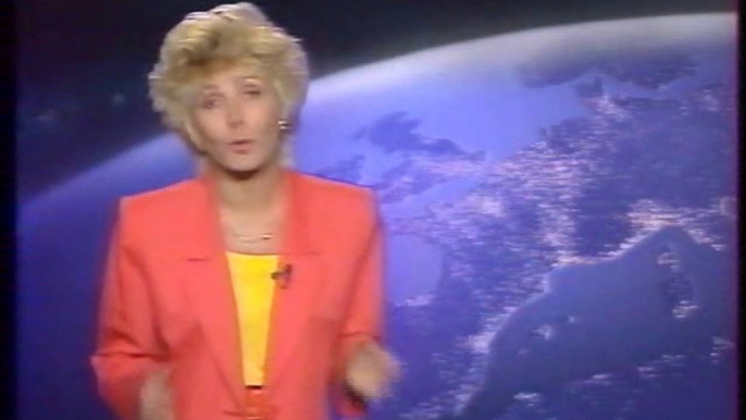 TF1 - 25 Août 1993 - Fin "52 Sur La Une", teasers, JT Nuit, météo (Evelyne Dhéliat), pubs, générique "Passions"