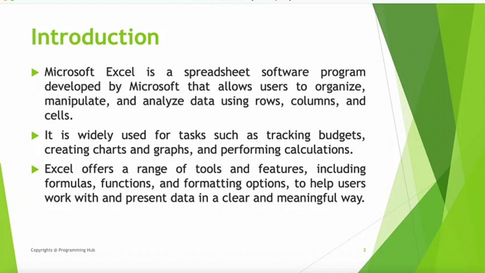 Creating MarkSheet in MS Excel | MS Excel Tutorial | Programming Hub