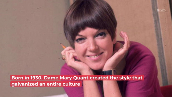 Sad! Designer Dame Mary Quant Has Died