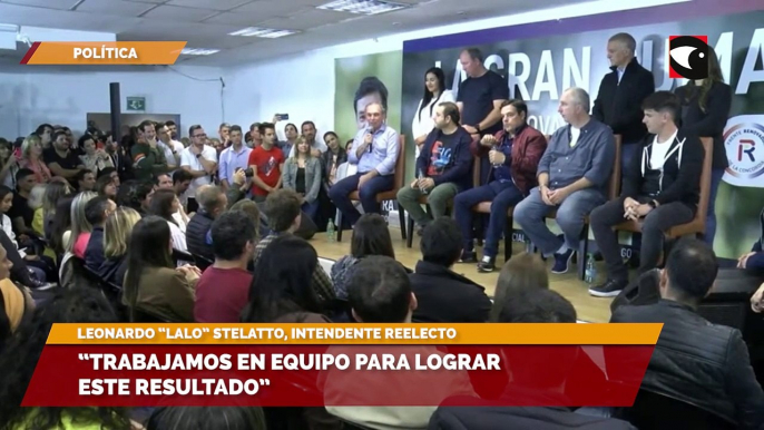 “Nosotros podemos darle muchas soluciones a la ciudad”, aseguró “Lalo” Stelatto tras ser reelecto intendente de Posadas