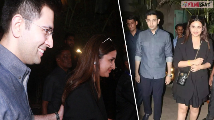 Raghav Chaddha और Parineeti Chopra शादी की खबरों के बीच दिखे Dinner Date पर, Paps की बात सुन शरमाए!