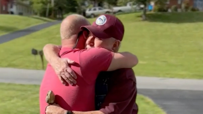 Husband Surprised By Father He Thought He'd Seen For Last Time On 50th Birthday | Happily TV